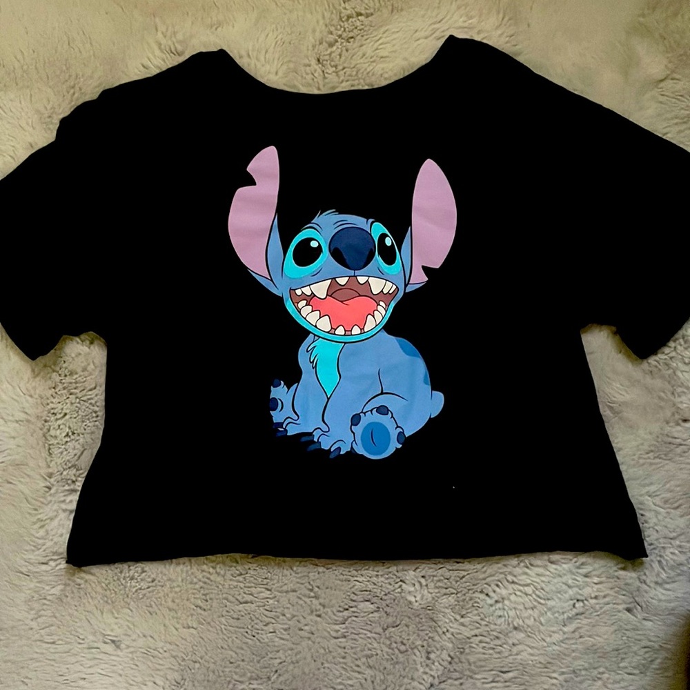 Disney stitch crop top